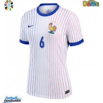 Frankrike Eduardo Camavinga #6 Bortedrakt Dame EM 2024 Kortermet